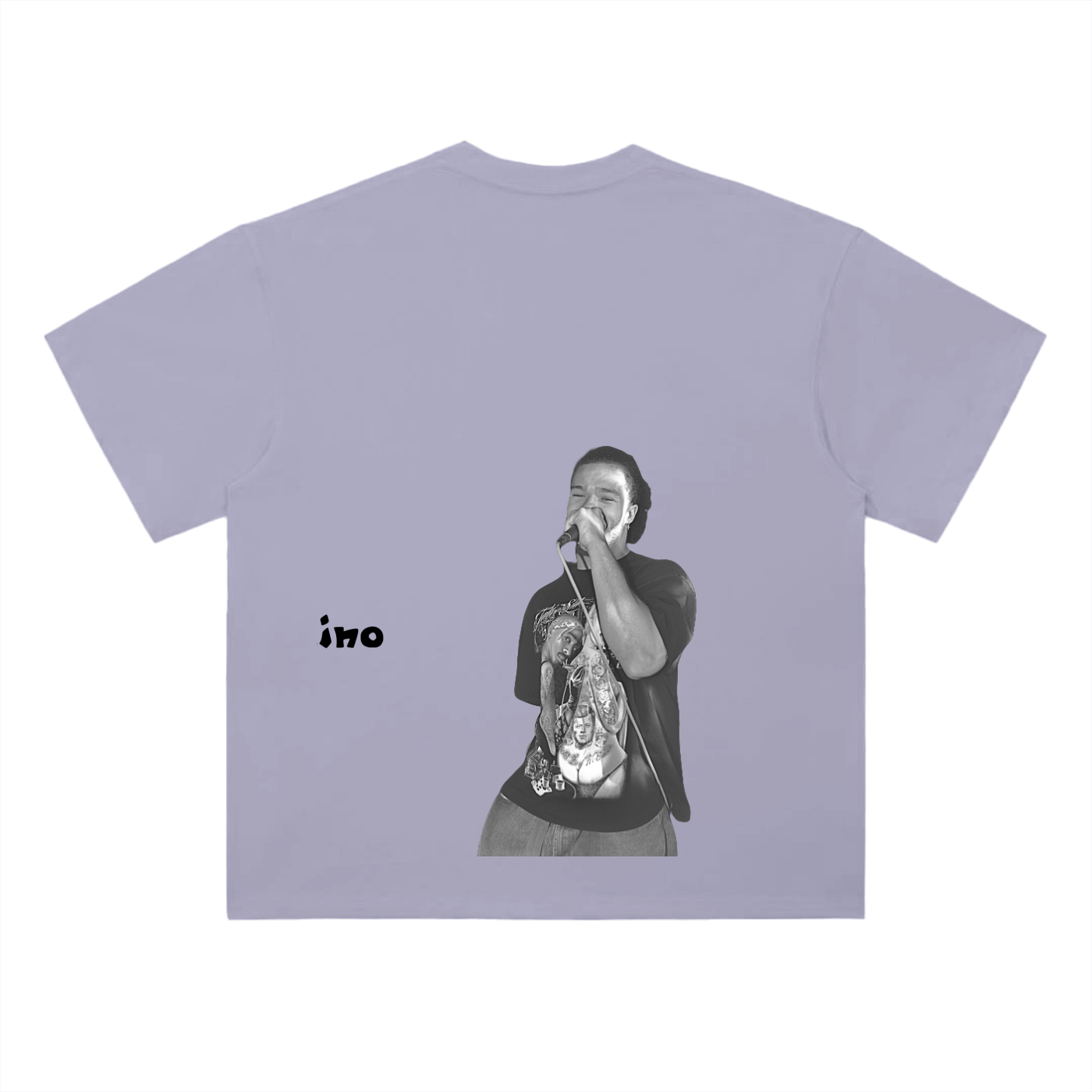 Heavyweight Drop Shoulder Cotton T-Shirt