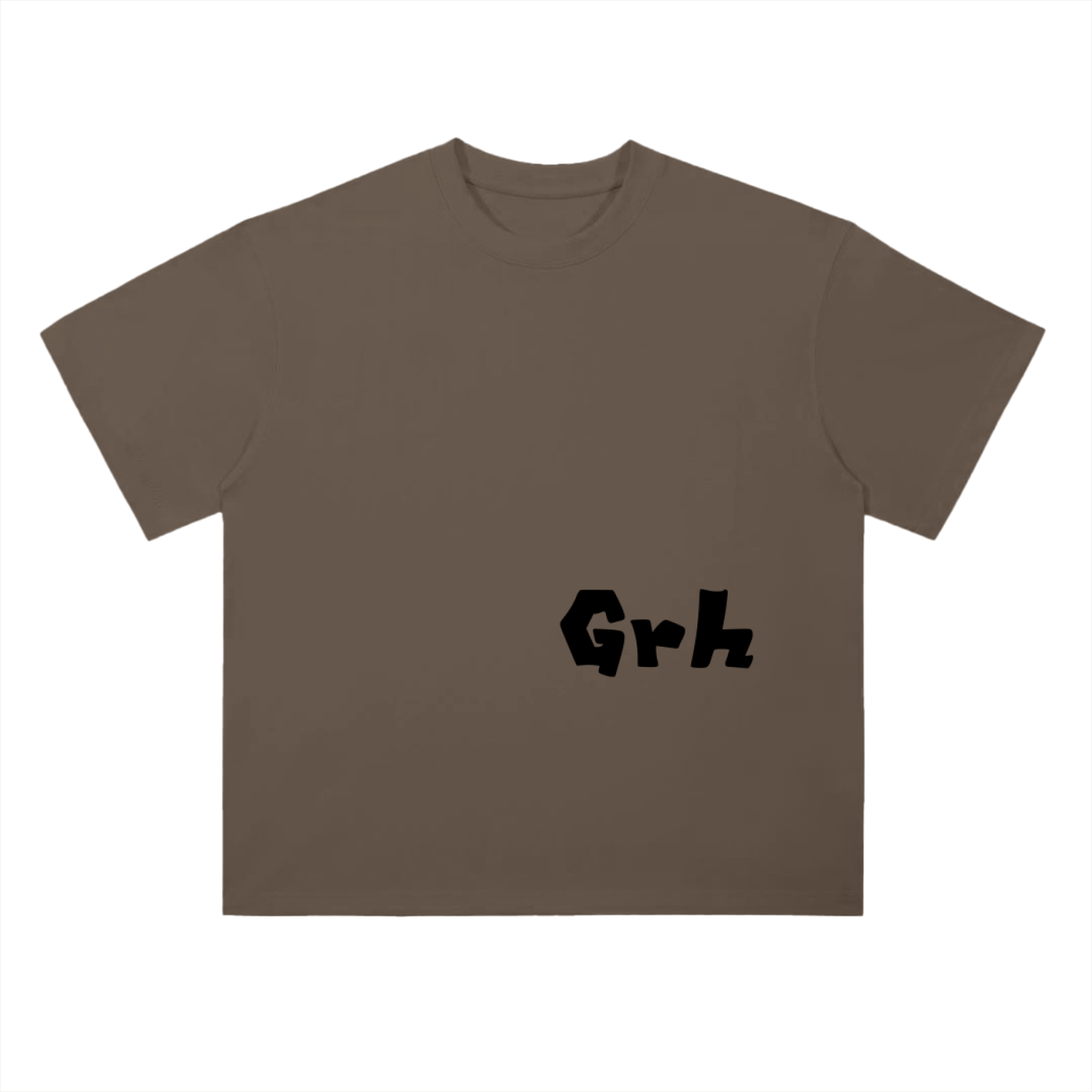 Heavyweight Drop Shoulder Cotton T-Shirt