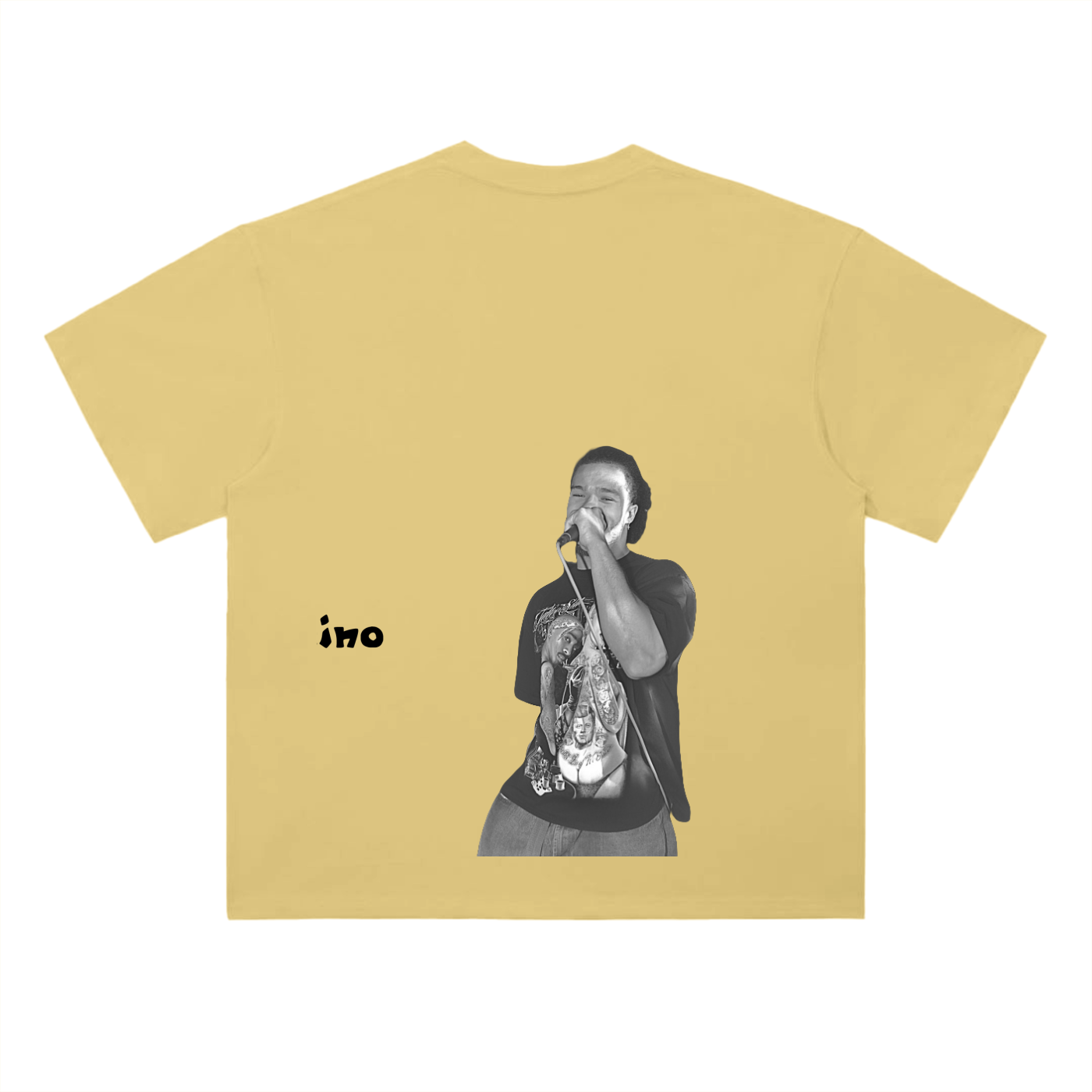 Heavyweight Drop Shoulder Cotton T-Shirt