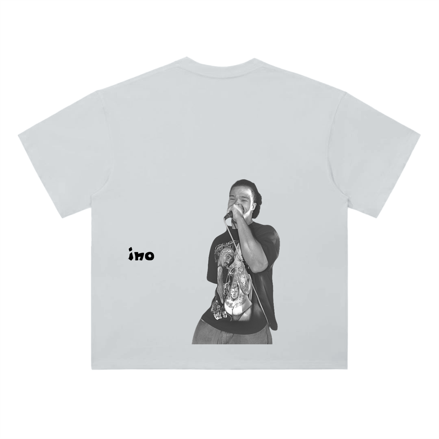 Heavyweight Drop Shoulder Cotton T-Shirt