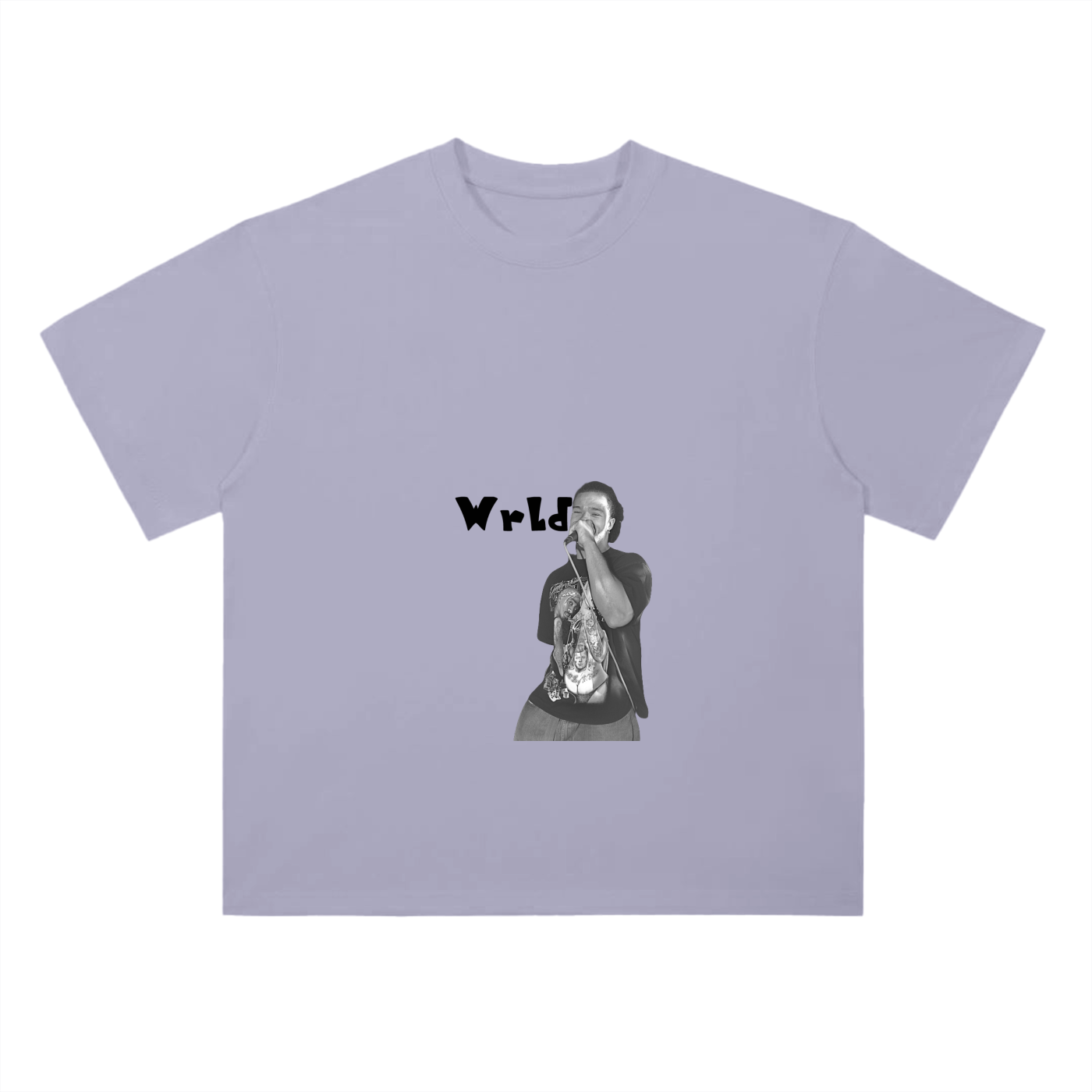 Heavyweight Drop Shoulder Cotton T-Shirt