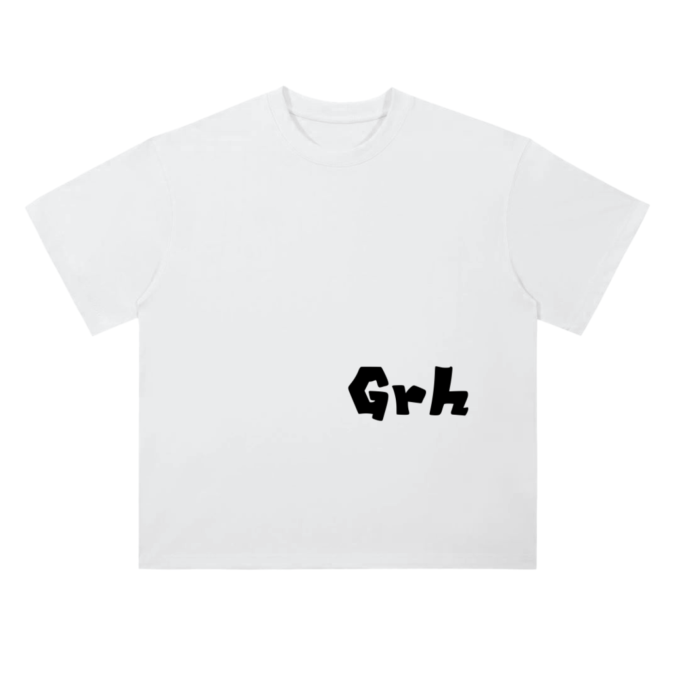 Heavyweight Drop Shoulder Cotton T-Shirt