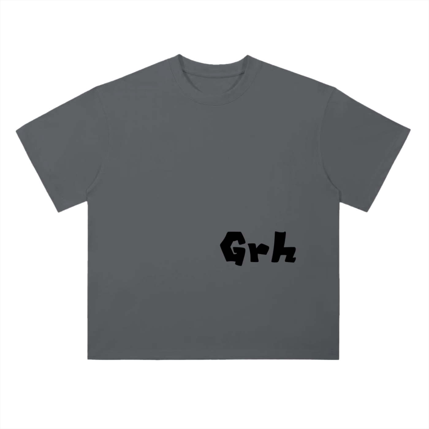 Heavyweight Drop Shoulder Cotton T-Shirt