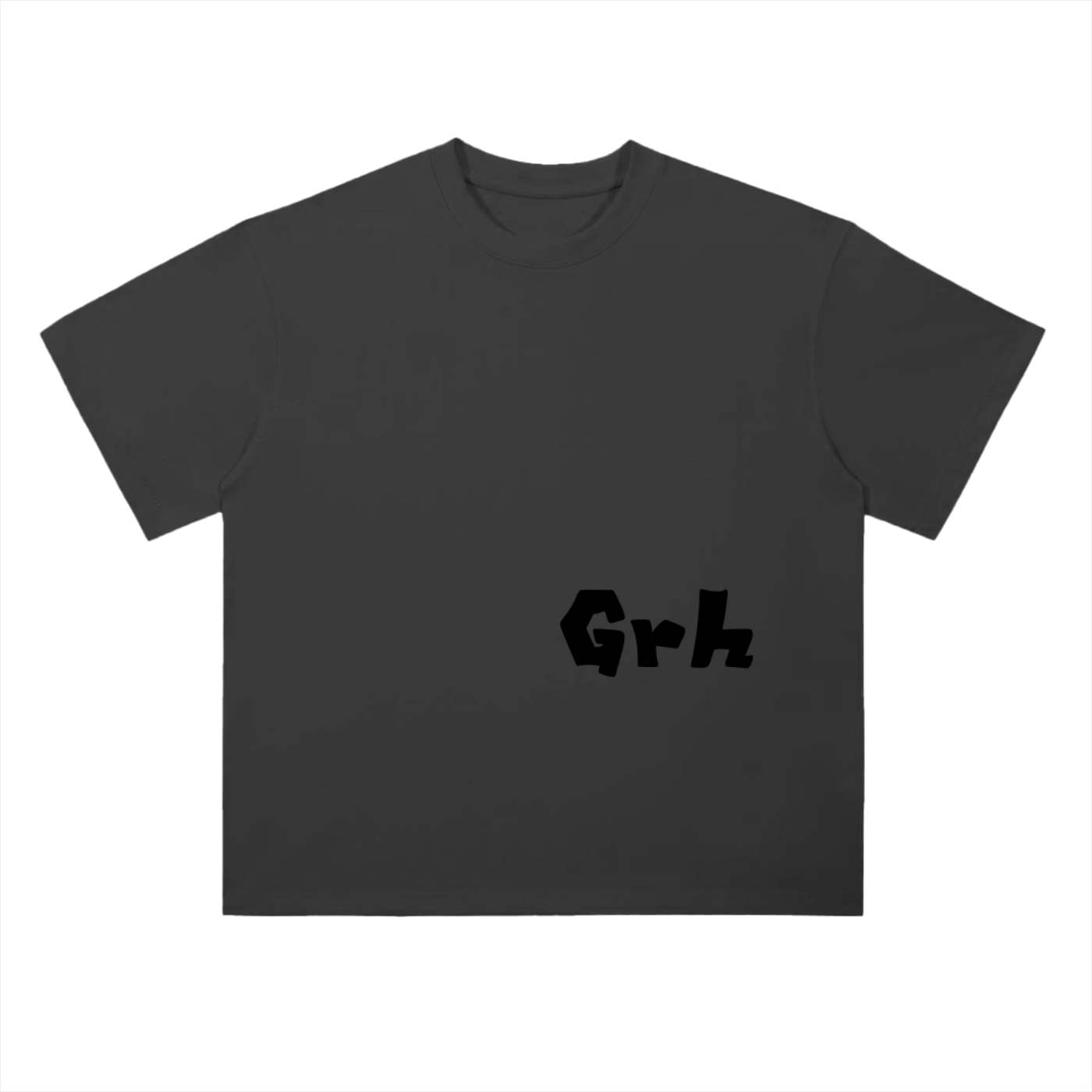 Heavyweight Drop Shoulder Cotton T-Shirt