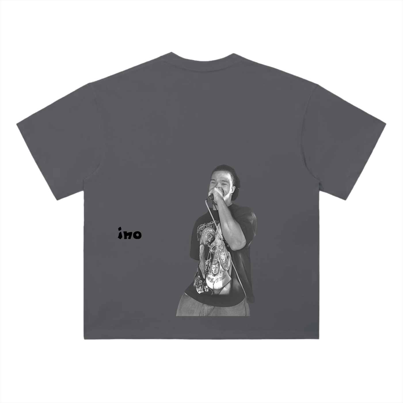 Heavyweight Drop Shoulder Cotton T-Shirt