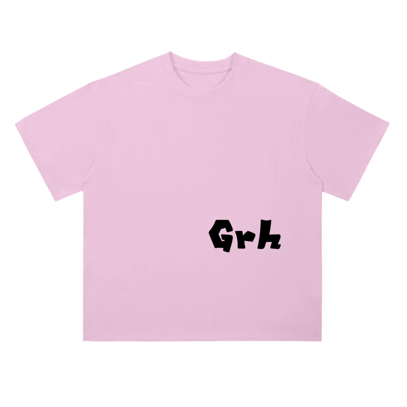 Heavyweight Drop Shoulder Cotton T-Shirt