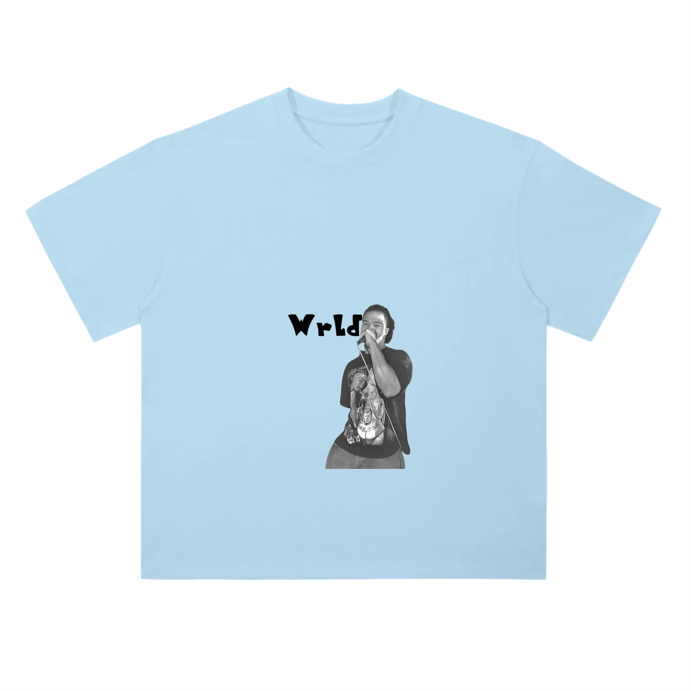 Heavyweight Drop Shoulder Cotton T-Shirt