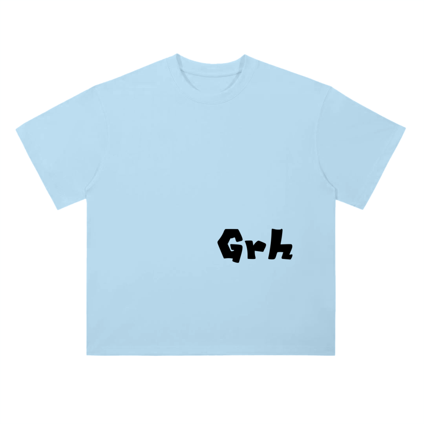 Heavyweight Drop Shoulder Cotton T-Shirt