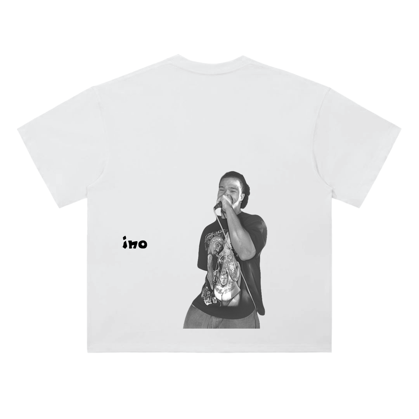 Heavyweight Drop Shoulder Cotton T-Shirt