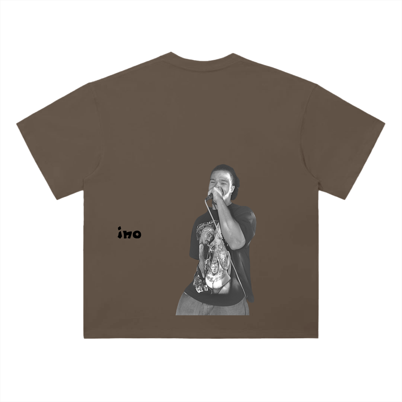 Heavyweight Drop Shoulder Cotton T-Shirt