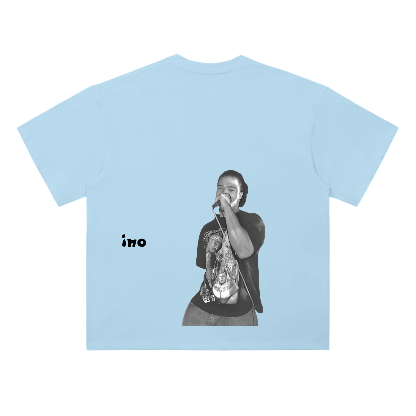 Heavyweight Drop Shoulder Cotton T-Shirt