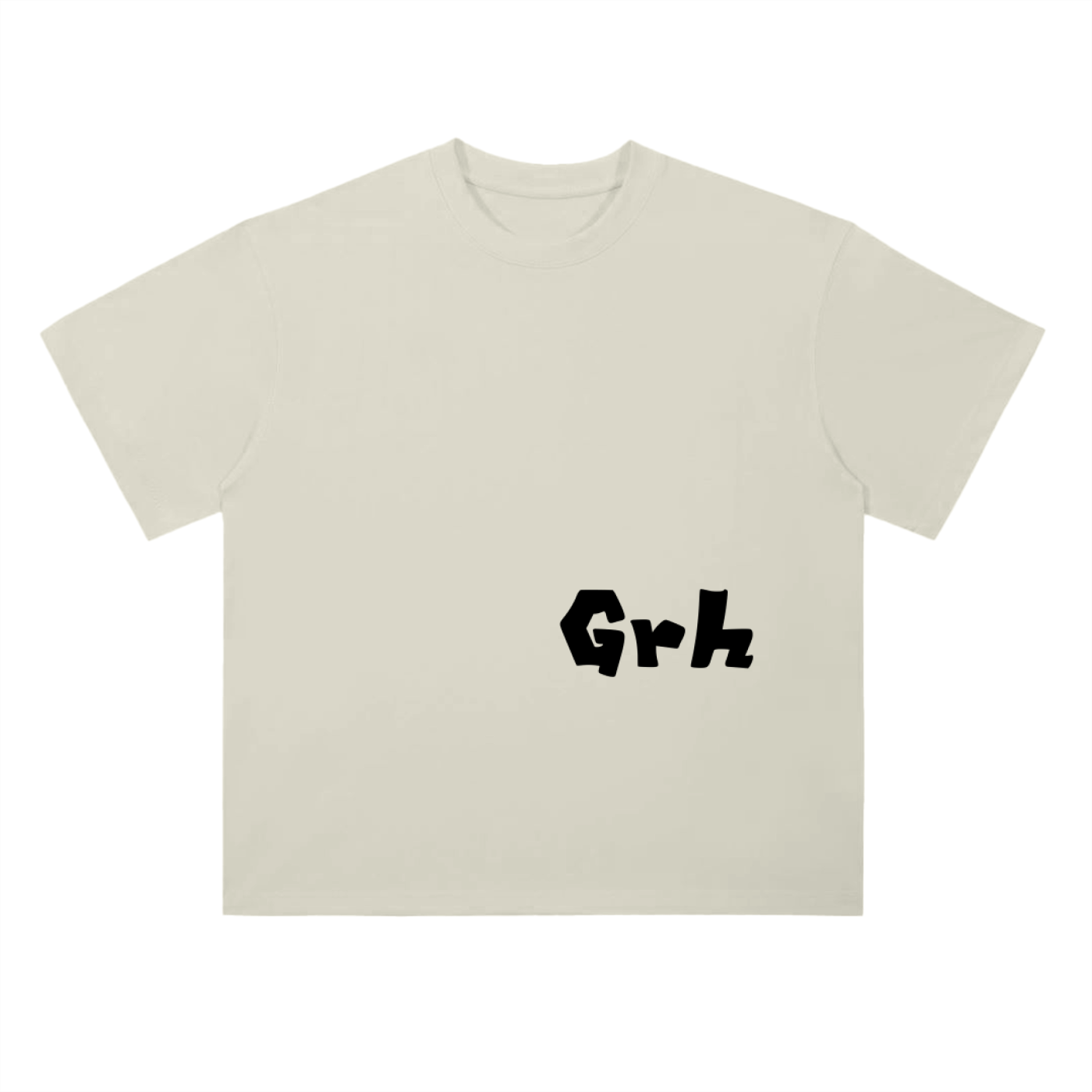 Heavyweight Drop Shoulder Cotton T-Shirt